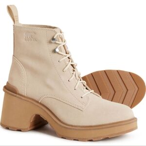 Sorel Hi-Line Heel Lace Boots - Waterproof, Leather Size 9.5